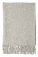 Johnstons - Cashmere stole Light Grey